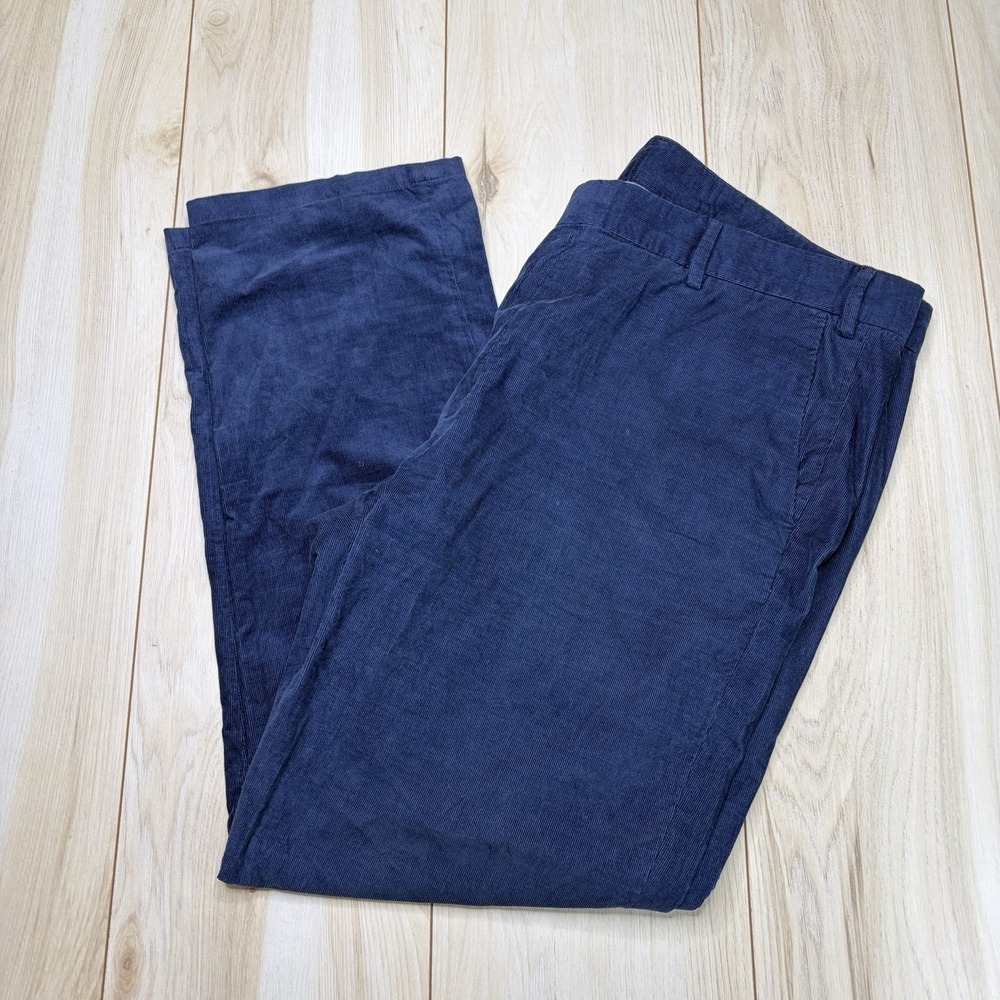 Peter Millar Men's Crown Crafted Corduroy Colts Pants Cotton Navy Blue Sz 40x30